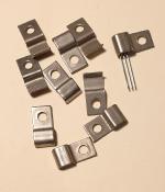 10 clips for TO-92 transistors - mounting on chassis or heatsink