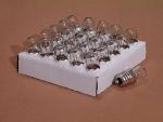 Set of 25 Screws Bulbs - 6.3 V / 0.15 A - 1 W - for screen lighting