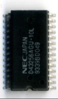 Set of 8 Memories RAM Static &#956;PD43256 from Nec Semiconductors