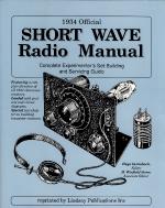 1934 official short wave radio manual