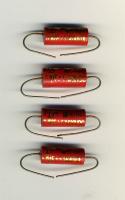 Lot de 4 Condensateurs CHI-DA / Master Audio 0,1 µF - MKP 630 V - 5 %