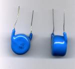 Set of 2 Very High Voltage Capacitors 1 nF - 50 kV