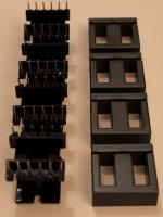 Set of 4 Core Ferrite Kits + Winding Support for HF Power Transformer