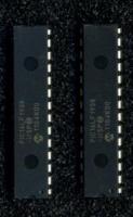 Set of 2 Microprocessors Microchip PIC 16LF1938-I / SP - Last Generation