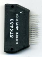 STK 433 - Sanyo - Power Amplifier Hybrid 5 W + 5 W