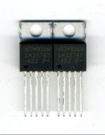 Set of 2 x LM2576 - ADJ / Cutting Regulator 1,2 A 37 V - 3 Amps