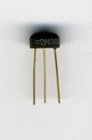 2N3638 PNP Low Noise AF Transistor TO-105 Gold Lead Vintage