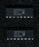 Set of 2 x AD7523JN - Analog Digital Converter Parallel