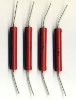 Set of 4 Very High Voltage Resistors 4 W - 25KV
