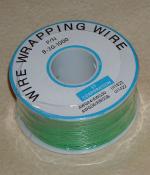Wrapping wire AWG30 - Roll of 250 meters - green