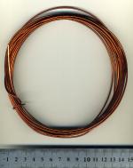 10 m of Copper Wire Enamel 1.2 mm
