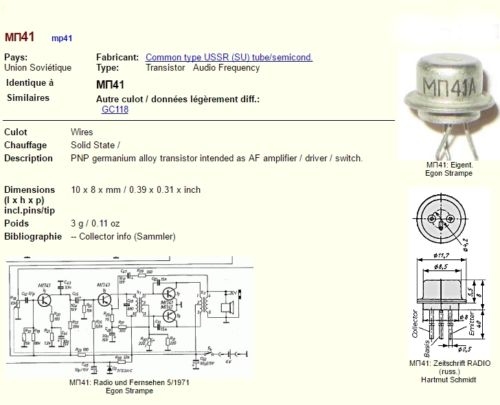 AC128 Ein Paar Von MN1/MP1 Transistoren Pnp Germanium Neu Old Stock Équiv 