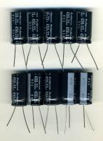 Lot de 10 Condensateurs électtrochimiques Haute Tension 33 µF - 450 Volts